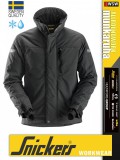Snickers ALLROUNDWORK STEELGREY bélelt technikai vízálló télikabát - munkaruha
