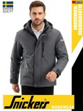 Snickers ALLROUNDWORK STONEGREY bélelt technikai 100% vízálló télikabát - munkaruha
