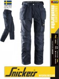 Snickers CRAFTSMEN NAVY technikai kopásbiztos lengőzsebes deréknadrág - munkaruha