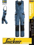 Snickers CRAFTSMEN OCENBLUE technikai kopásbiztos kantárosnadrág - munkaruha