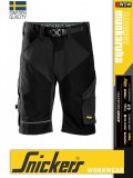Snickers FLEXIWORK BLACK technikai stretch rövidnadrág - munkaruha