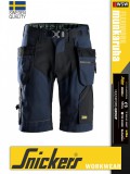 Snickers FLEXIWORK NAVY technikai stretch lengőzsebes rövidnadrág - munkaruha
