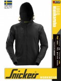 Snickers LOGO BLACK technikai kapucnis pulóver - munkaruha