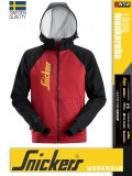 Snickers LOGO CHILIRED technikai kapucnis pulóver - munkaruha