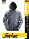 Snickers LOGO DARKBLUEMLANGE technikai kapucnis pulóver - munkaruha