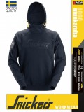 Snickers LOGO NAVY technikai kapucnis pulóver - munkaruha