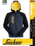 Snickers LOGO NAVY technikai kapucnis pulóver - munkaruha