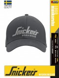 Snickers LOGO STEELGREY pamut baseball sapka - munkaruha