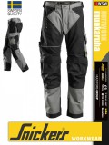 Snickers RUFFWORK GREY canvas+ technikai pamutgazdag deréknadrág - munkaruha