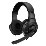 Snopy fejhallgató - sn-8800 gametime (fekete mikrofon, 3.5mm jack, hanger&#337;szabályzó, nagy-párnás, 2.2m kábel) 35958