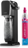 SodaStream Art, Quick Connect, Mechanikus, CO2, Fekete, Szódakészítő gép