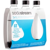 Sodastream bo trio play 3x1l fekete 3 db-os szénsavasító m&#369;anyag palack szett 42001085