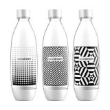 SodaStream Bottle Fuse 3x1l fekete-fehér szénsavasító flakon (42002133)