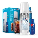 SodaStream Spirit x Pepsi MEGAPACK fehér (42004418) (Sodas42004418) - Szóda- és üdítőitalgépek