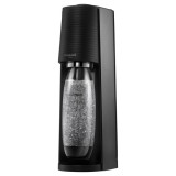 SodaStream Terra, Quick Connect, Mechanikus, Szabályozható, Műanyag, Fekete, Szódakészítő gép