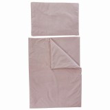 Soffi Baby ágynemű szett 2 részes 135x90 - 40x60cm apró csillag mintás rózsaszín