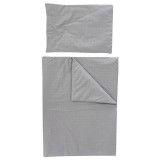 Soffi Baby ágynemű szett 2 részes 135x90 - 40x60cm apró csillag mintás szürke