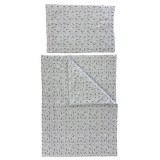 Soffi Baby ágynemű szett 2 részes 135x90 - 40x60cm Csillagok fehér