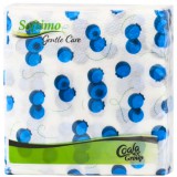 Softimo áfonya mintás szalvéta 45db-os kiszerelésben 1rétegű