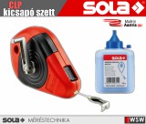 Sola CLP fém kicsapó zsinór szett kék porral - szerszám