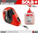 Sola CLP fém kicsapó zsinór szett piros porral - szerszám