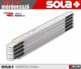 Sola HW 2/10 fa mérővessző zollstock 2 méter - szerszám