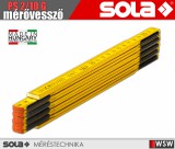 Sola PS 2/10 G fa mérővessző zollstock 2 méter - szerszám