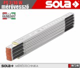 Sola PS 2/10 W fa mérővessző zollstock 2 méter - szerszám