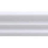 Solid Díszléc fehér, 200 x 1,5 x 2,5 cm