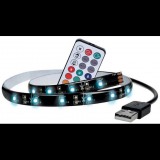 Solight LED RGB szalag TV-hez, 2x 50 cm, USB, kapcsoló, távirányító (83840)