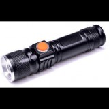 Solight Újratölthető LED zseblámpa 3W 200lm USB Li-ion (WN31)