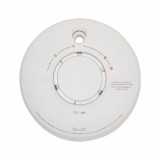 Somogyi Elektronic FireAngel SCB10-INT kombinált szén-monoxid vészjelző és füstérzékelő, beépített, nem cserélhető lítium elem, 10 év várható üzemidő, fehér