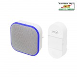 Somogyi Elektronic Home DBK 1401AC vezeték nélküli csengő, 140 m hatótávolság, IP44, állítható hangerő, 4 nyomógomb lehetőség