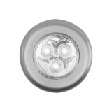Somogyi Elektronic Home GL 03 bútorvilágítás, 3 LED, hidegfehér, nyomógombos, öntapadós felület