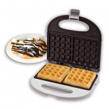 Somogyi Elektronic Home HG GS 21 gofrisütő, teljesítmény 750 W, tapadásmentes sütőfelület, egyszerre két gofri készíthető