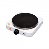Somogyi Elektronic Home HG R 01WH hordozható elektromos főzőlap, teljesítmény: 1500 W, ∅18 cm főzőfelület, zománcozott készülékház, fehér