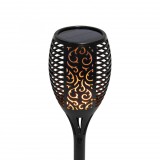 Somogyi Elektronic Home MX 300 napelemes kerti fáklya, 72 LED, automatikus, napelem és töltő, időjárásálló