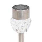 Somogyi Elektronic Home MX 809 napelemes kerti lámpa, 1 db LED, fém, időjárásálló, automatikus, hidegfehér