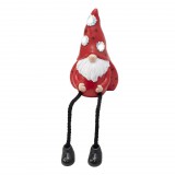 Somogyi Elektronic Home MX647 napelemes kerti lámpa, törpék lógó lábbal, 3 db melegfehér LEDDel, műgyanta, akkumulátor