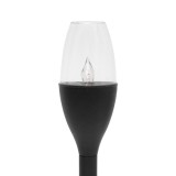 Somogyi Elektronic Home MX717 napelemes kerti lámpa, 12db-os display, műanyag, 2 db hidegfehér LED, kültéri, beltéri