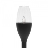 Somogyi Elektronic Home MX717 napelemes kerti lámpa, műanyag, 2 db hidegfehér LED, kültéri, beltéri