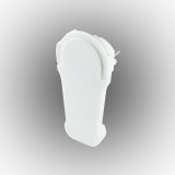 Somogyi Elektronic Home NV FP 2 földelt csatlakozódugó, IP20 kivitel, extra lapos, max.3680W, fehér