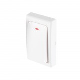 Somogyi Elektronic Home NVKP 01 elem nélküli távkapcsoló, csengők és hálózati kapcsolók bővítéséhez, 120 m hatótáv, víznek fokozottan ellenálló, kinetikus energia