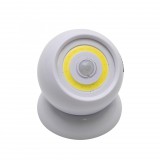 Somogyi Elektronic Home PNL 5 LED mozgásérzékelős lámpa, 2 W COB LED, forgatható, melegfehér, mágneses, 3 üzemmód