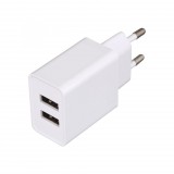 Somogyi Elektronic Home SA 24USB hálózati töltő, 2db megosztott USB kimenet, egyidejűleg 2 készülék tölthető