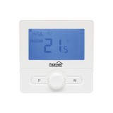 Somogyi Elektronic Home THE25W digitális vezetékes szobatermosztát, falra szerelhető, programozható, ablaknyitás-érzékelés, fagyvédelmi funkció, fehér