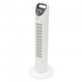 Somogyi Elektronic Home TWF822 oszlopventilátor, 45 W, 3 sebességfokozat, oszcillálás, nagy méretű kijelző, hordfül