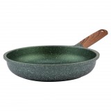 Somogyi Elektronic Nava 10-255-002 Ωmega tapadásmentes öntött alumínium serpenyő, kőbevonattal, 24 cm