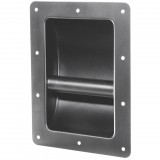 Somogyi Elektronic SAL HT 203 süllyesztett fogantyú hangfalhoz, fém, 220 x 163 x 60 mm