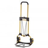 Somogyi Elektronic STANLEY SXWTD-FT580 összecsukható molnárkocsi, 70 kg teherbírás, acél váz és rakodófelület, erős gumizsinór, tömege 3,9 kg